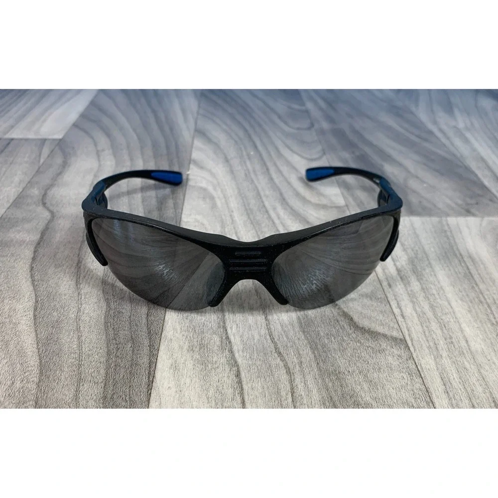 Ironman Concentration Sunglasses Black Wrap Sport UV Men Black